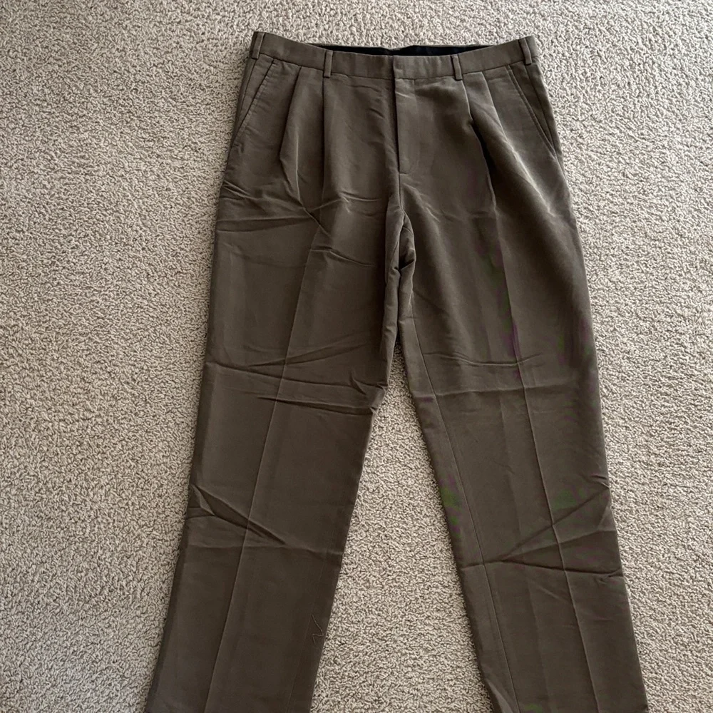 Dockers Premium Vintage Men's Tan dress slacks W38XL34